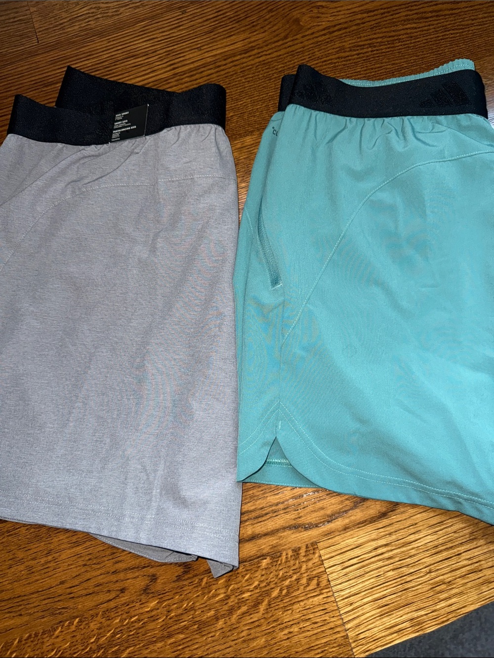 NWT MENS ADIDAS SHORTS LARGE two pairs
